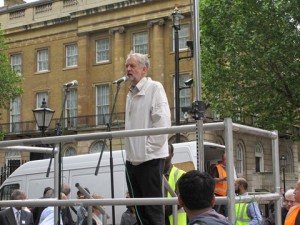 Jeremy Corbyn at London Demo stop extrditions 24 June