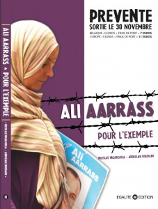 Ali Aarrass couverture du livre et annonce de sa sortie