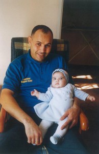 Ali Aarrass avec sa fille